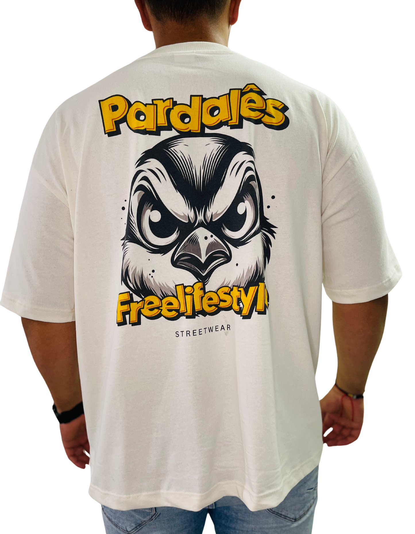 T-shirt Unisex Oversize Pardal - Pardalês_Free Lifestyle