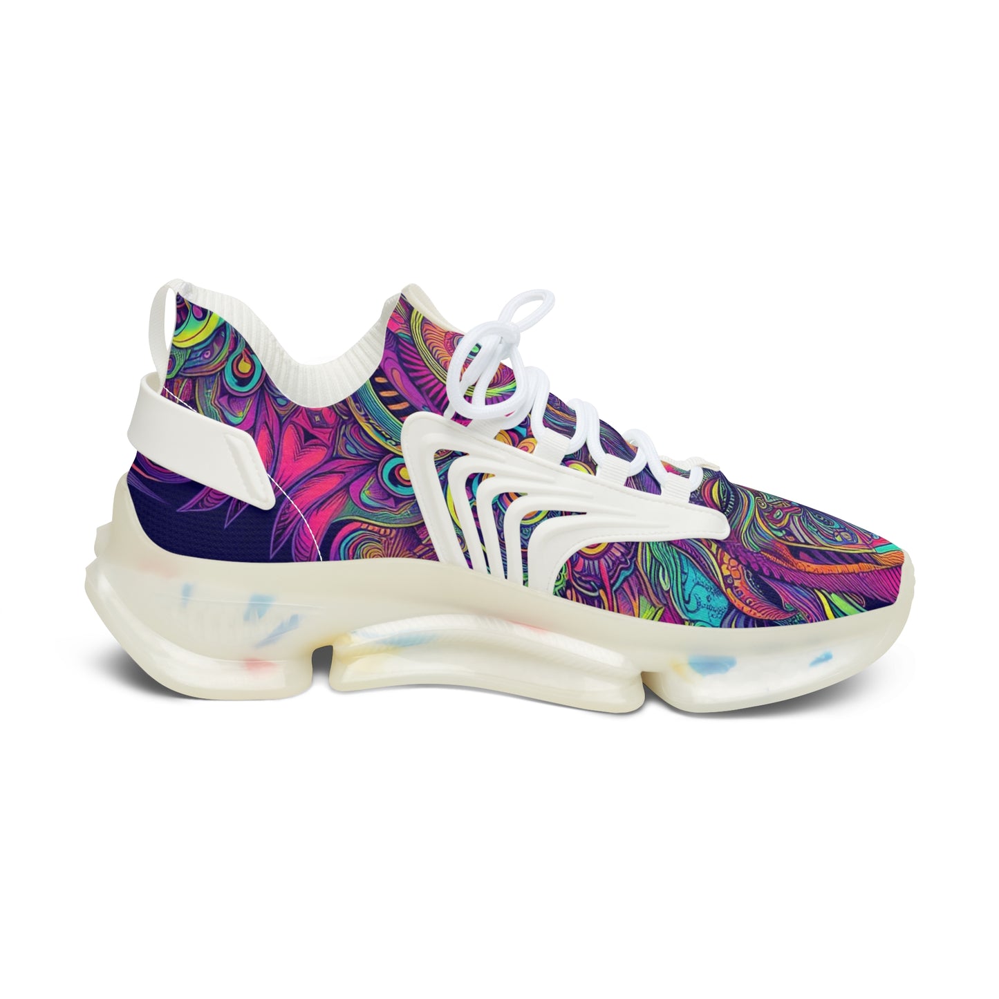Women's Sneakers - Psychedelic - Pardalês_Free Lifestyle