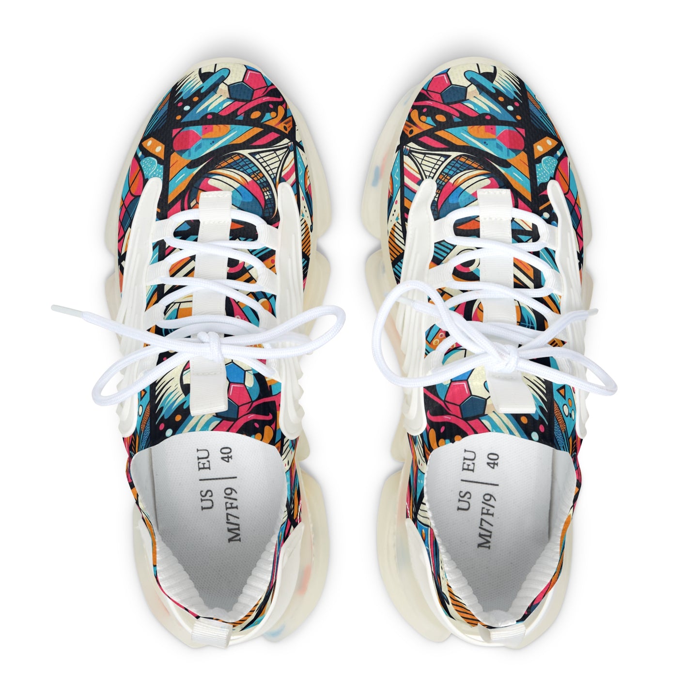 Women's Sneakers - Sports Pattern - Pardalês_Free Lifestyle