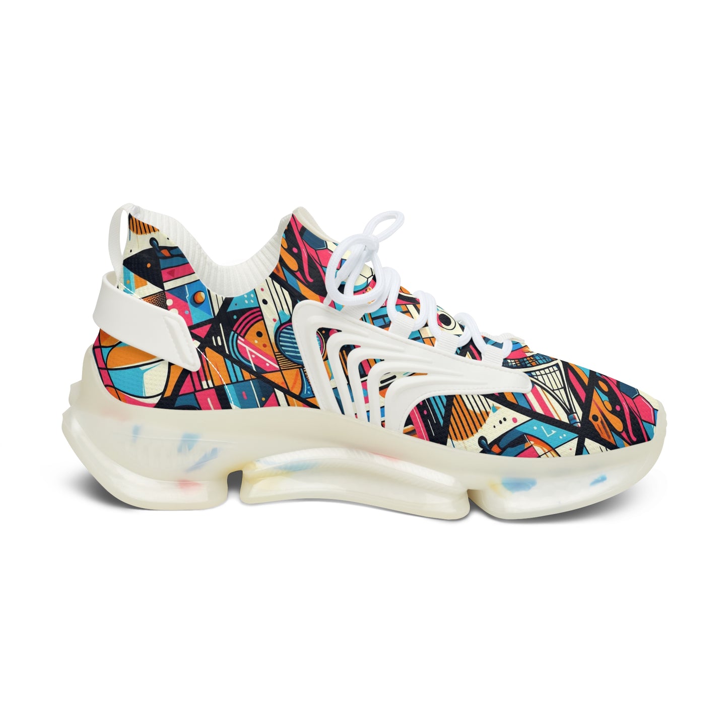 Women's Sneakers - Sports Pattern - Pardalês_Free Lifestyle