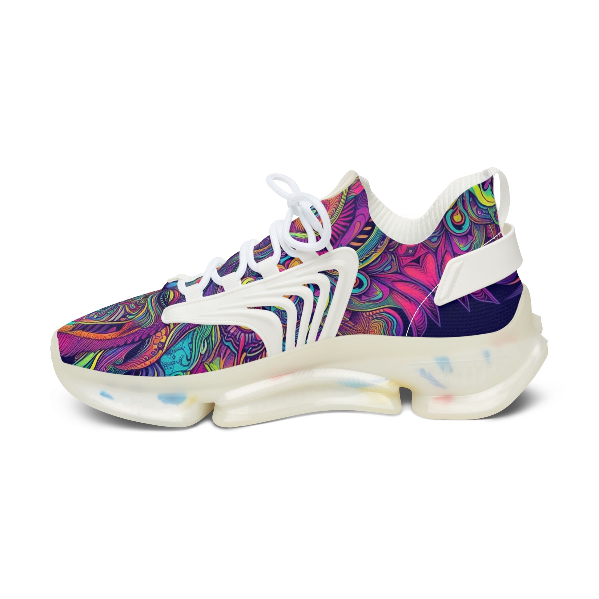 Women's Sneakers - Psychedelic - Pardalês_Free Lifestyle