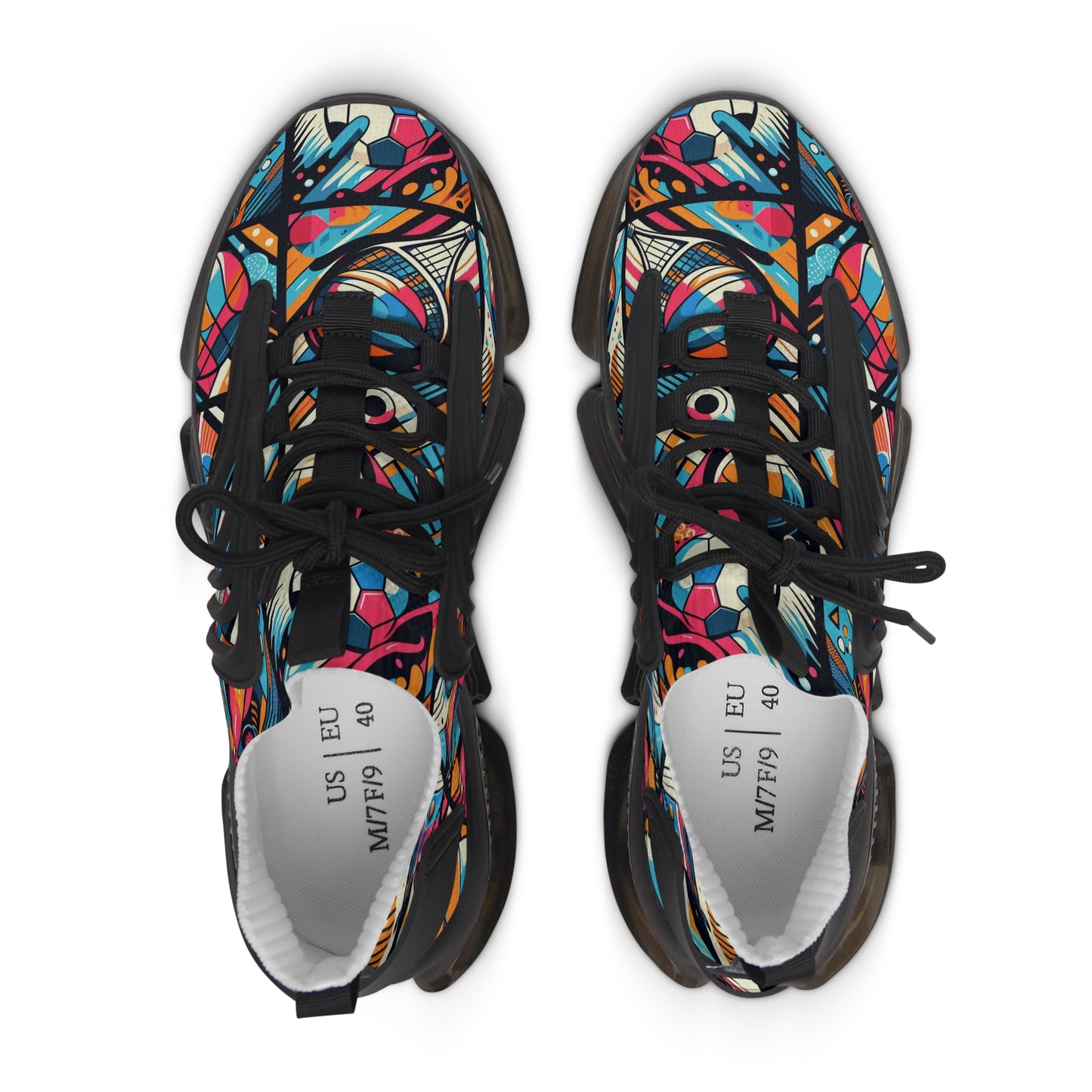 Women's Sneakers - Sports Pattern - Pardalês_Free Lifestyle