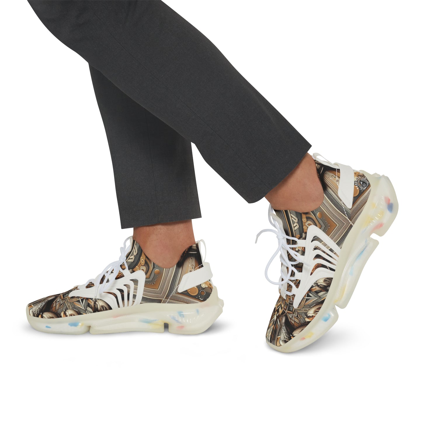 Men's Sneakers - Sparrow Pattern - Pardalês_Free Lifestyle