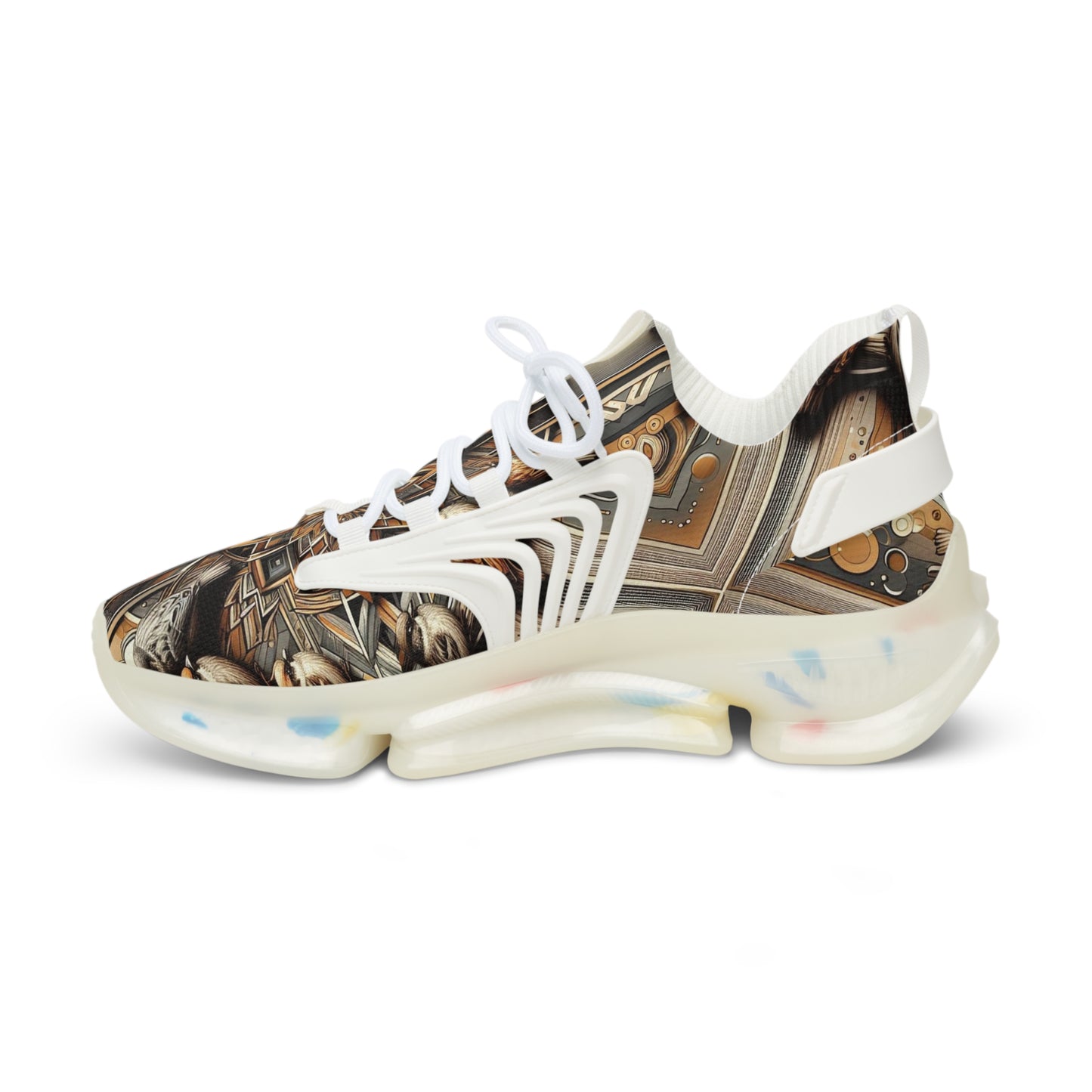 Men's Sneakers - Sparrow Pattern - Pardalês_Free Lifestyle