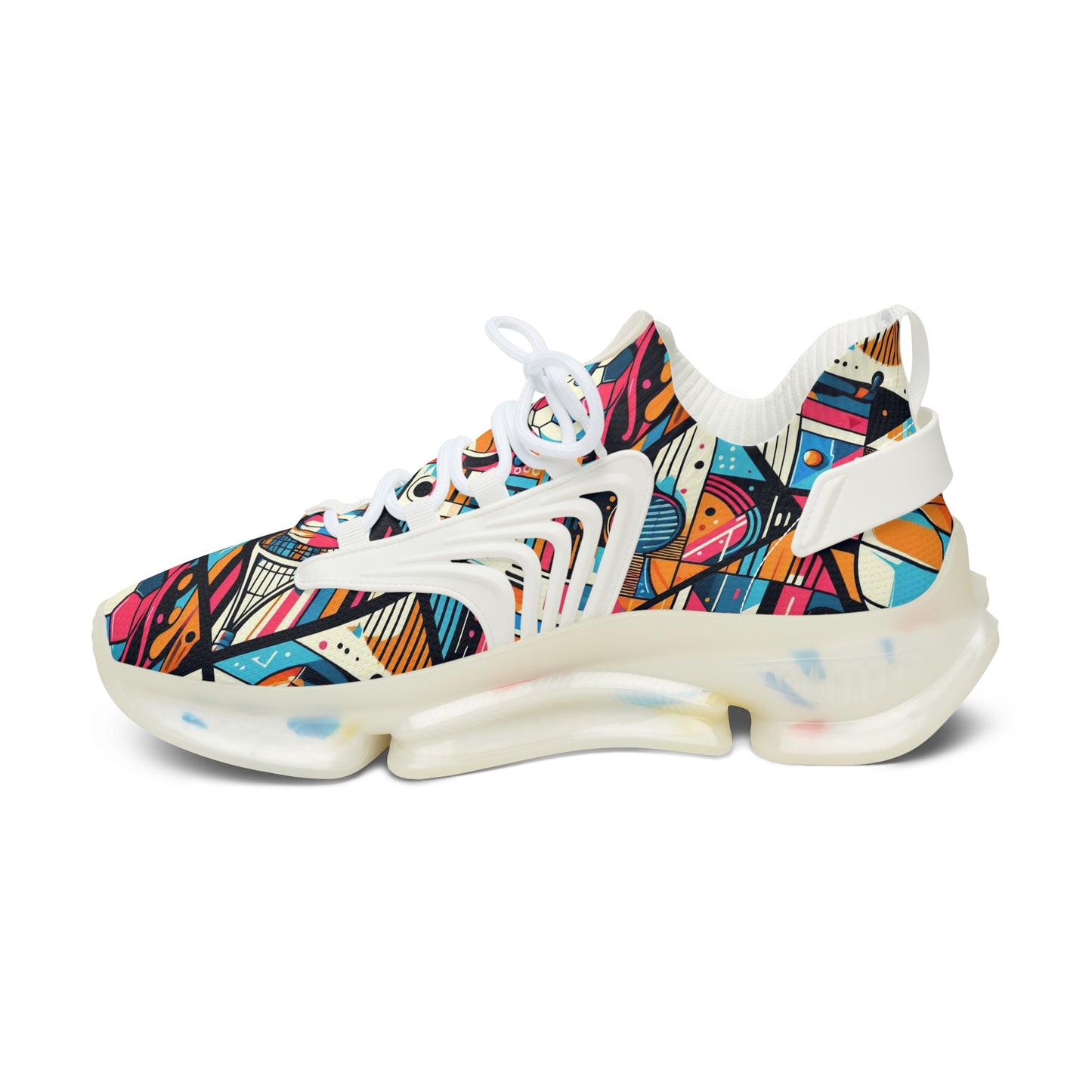 Women's Sneakers - Sports Pattern - Pardalês_Free Lifestyle