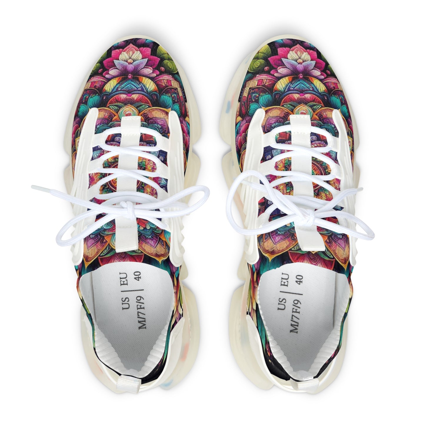 Women's Sneakers - Mandalas - Pardalês_Free Lifestyle
