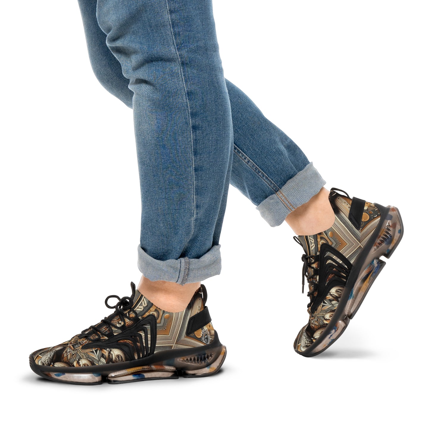 Men's Sneakers - Sparrow Pattern - Pardalês_Free Lifestyle