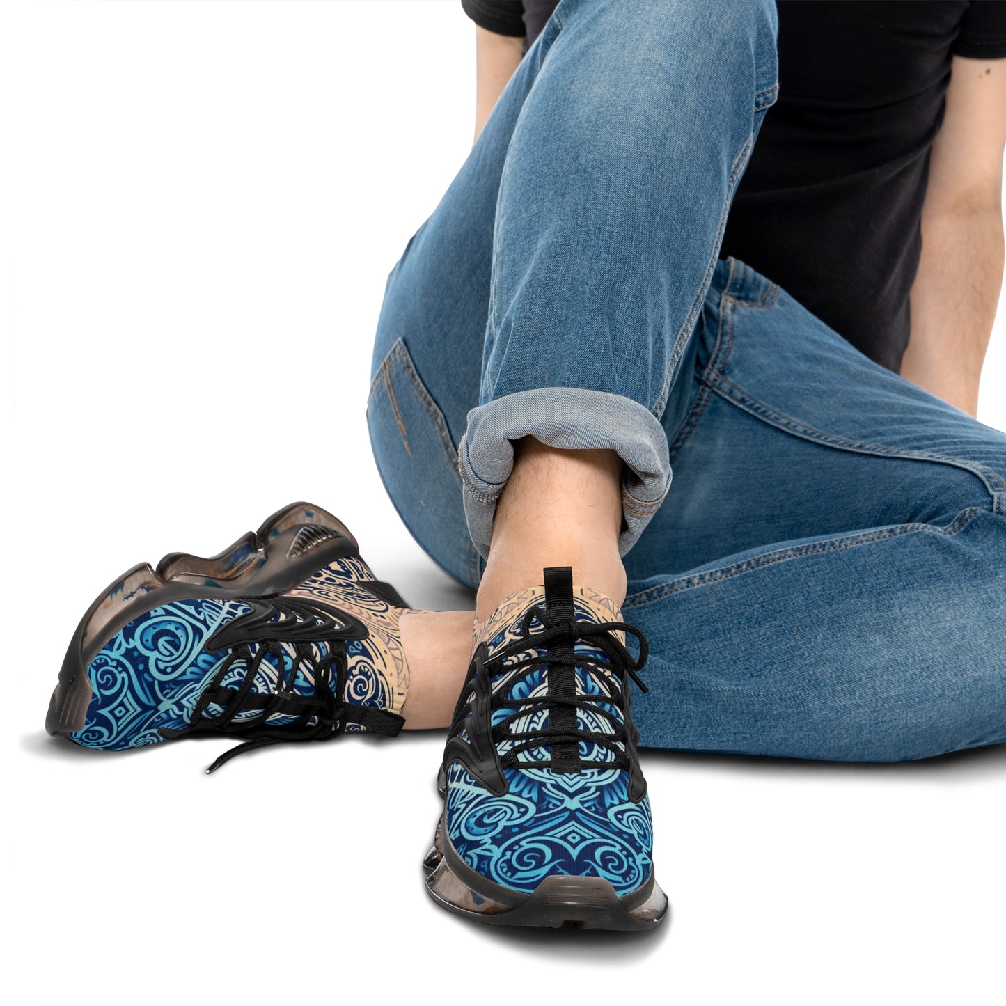 Men's Sneakers - Maori Blue - Pardalês_Free Lifestyle