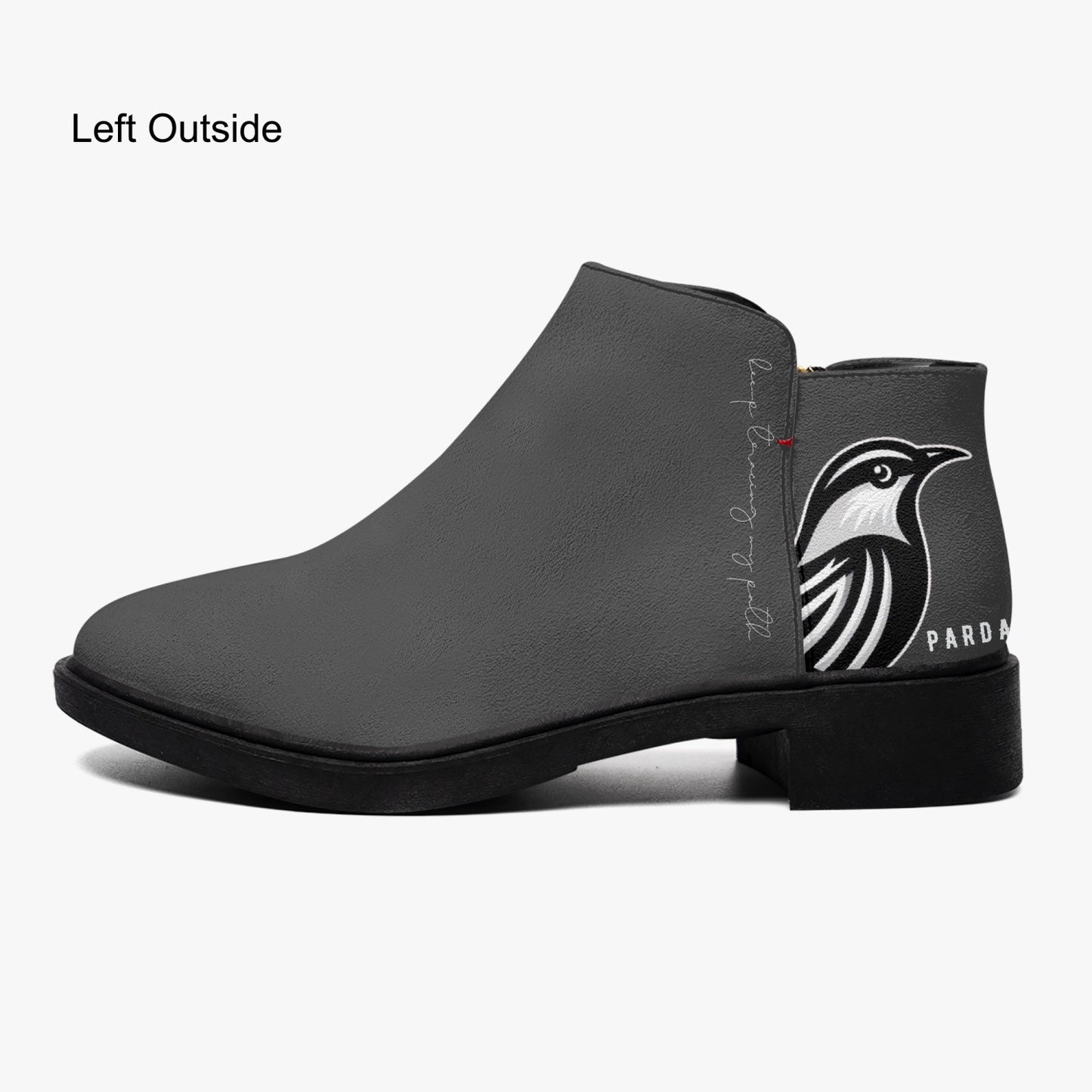 Boots Unisex Zipper Pardalês - Pardalês_Free Lifestyle