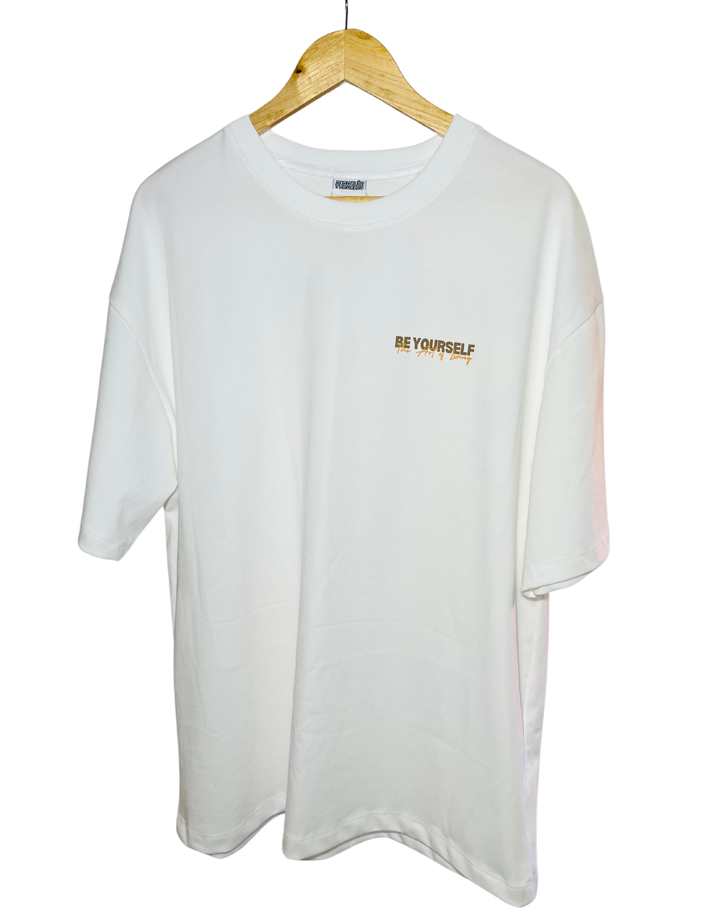 T-shirt Unisex Oversize Be Yourself - Pardalês_Free Lifestyle