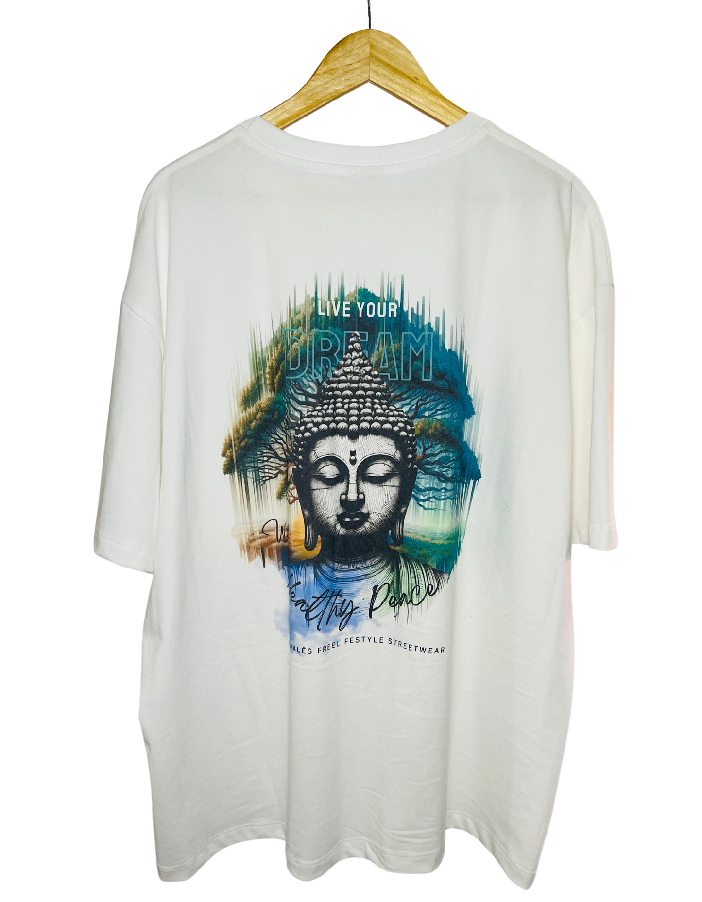 T-shirt Unisex Oversize Buddha Dream Peace