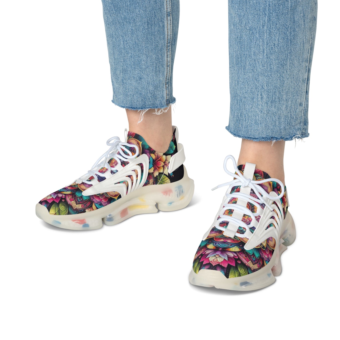 Women's Sneakers - Mandalas - Pardalês_Free Lifestyle