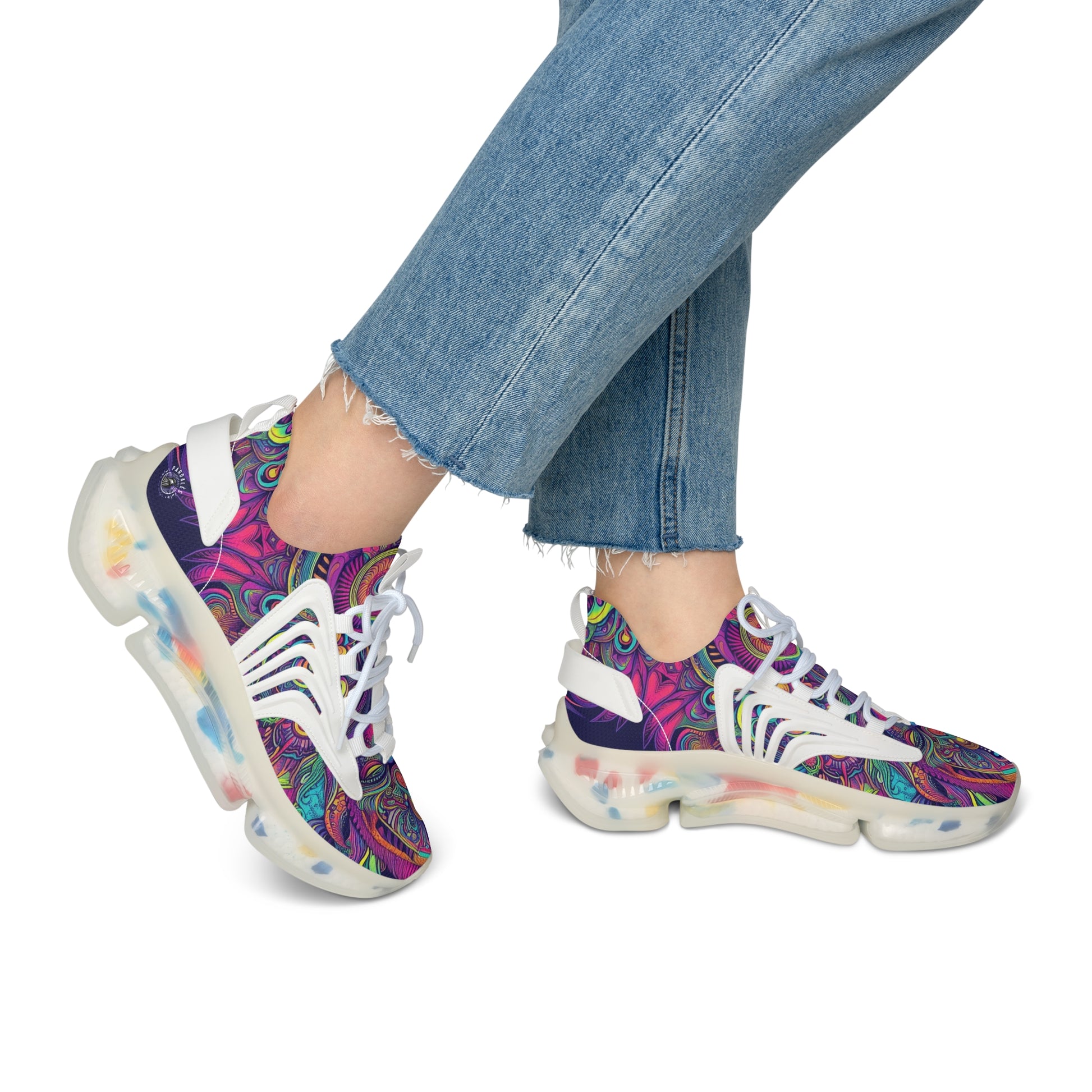 Women's Sneakers - Psychedelic - Pardalês_Free Lifestyle
