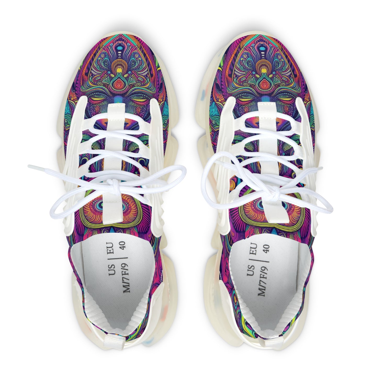 Women's Sneakers - Psychedelic - Pardalês_Free Lifestyle