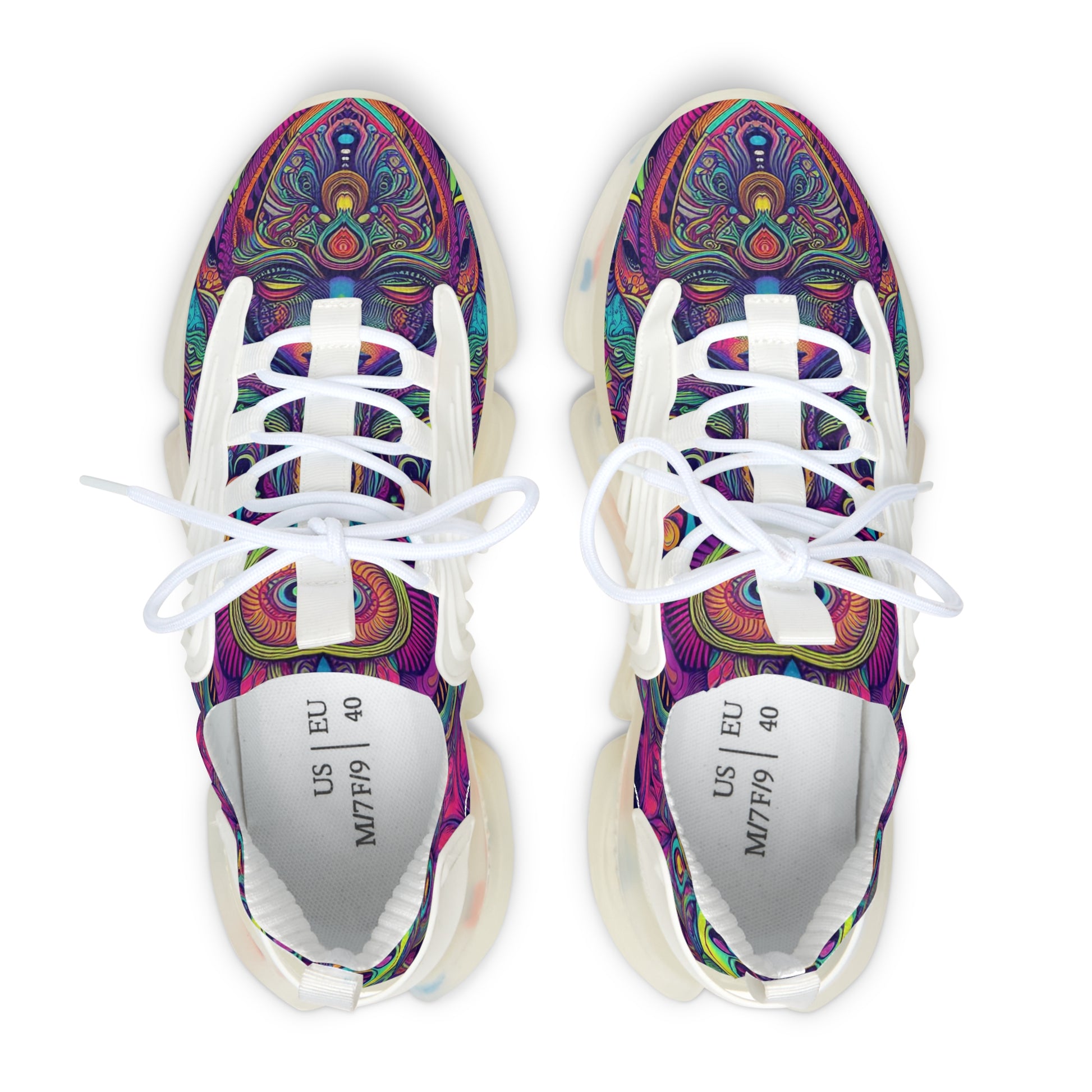 Women's Sneakers - Psychedelic - Pardalês_Free Lifestyle
