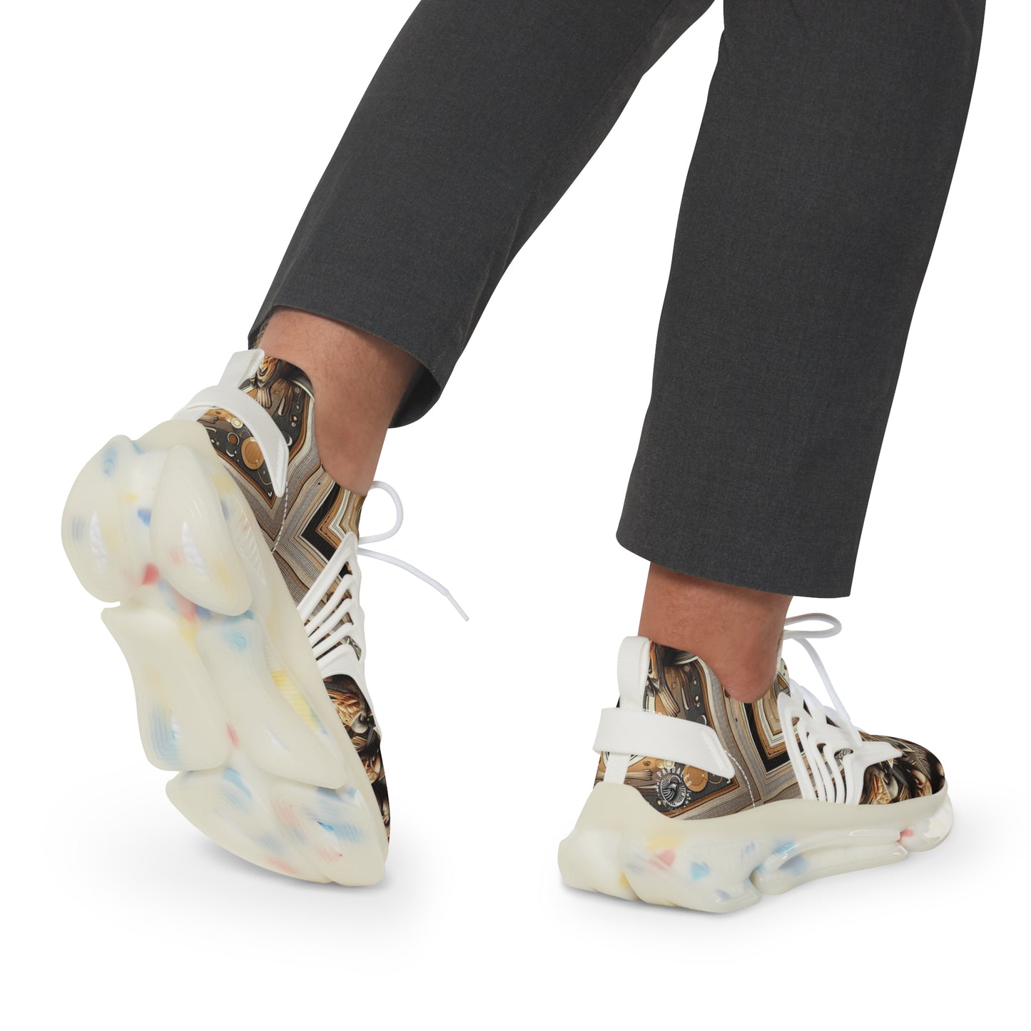 Men's Sneakers - Sparrow Pattern - Pardalês_Free Lifestyle