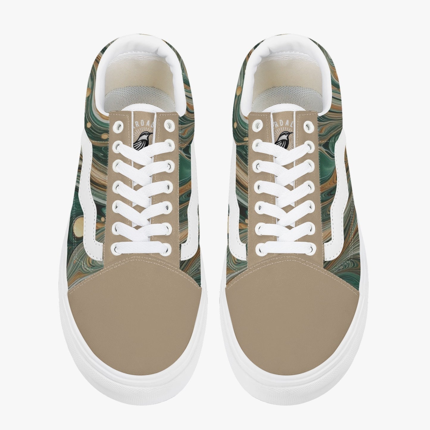 Sneakers Unisex Trendy Low-Top Marble - Pardalês_Free Lifestyle