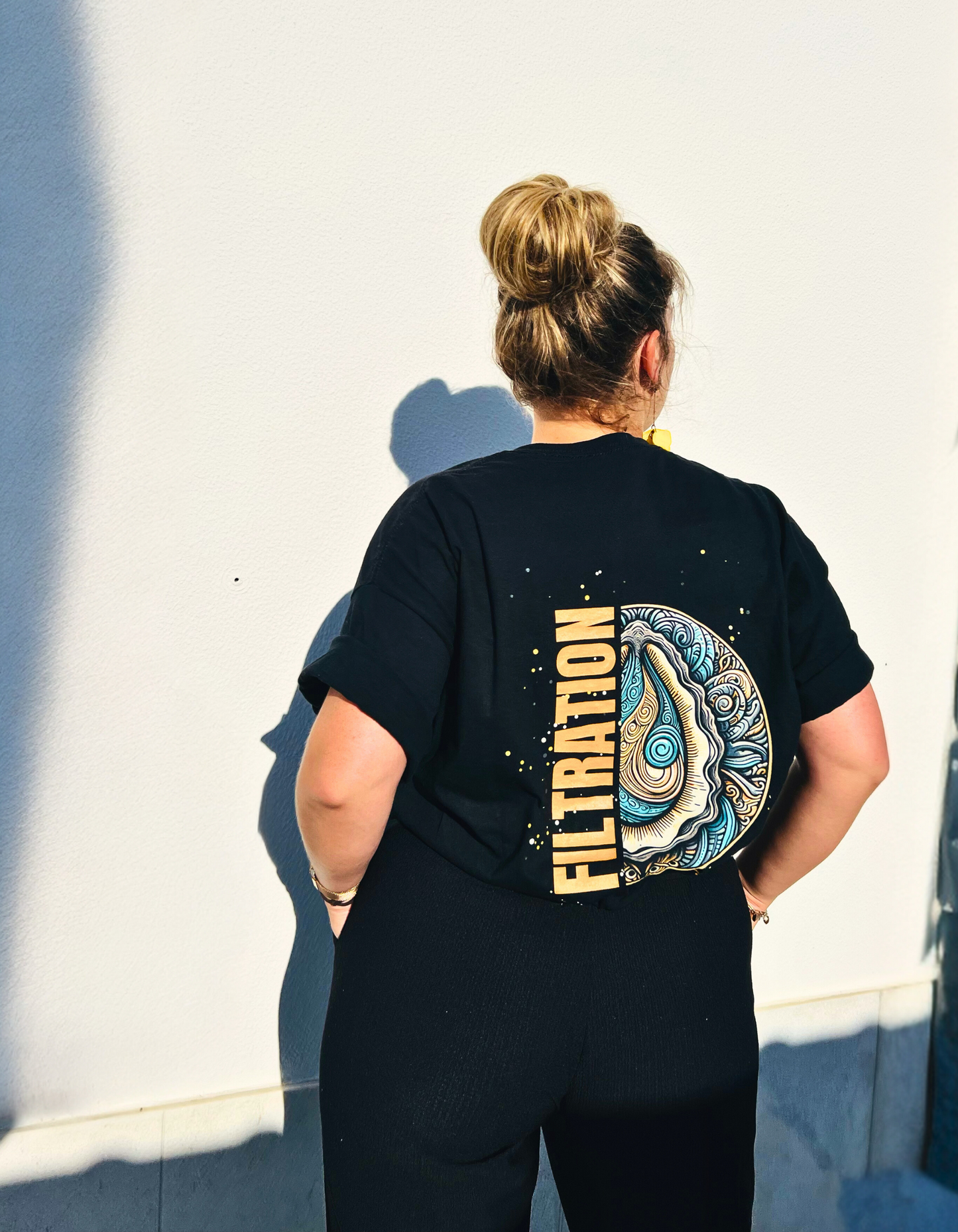 T-shirt Unisex Oversize Oyster Filtration