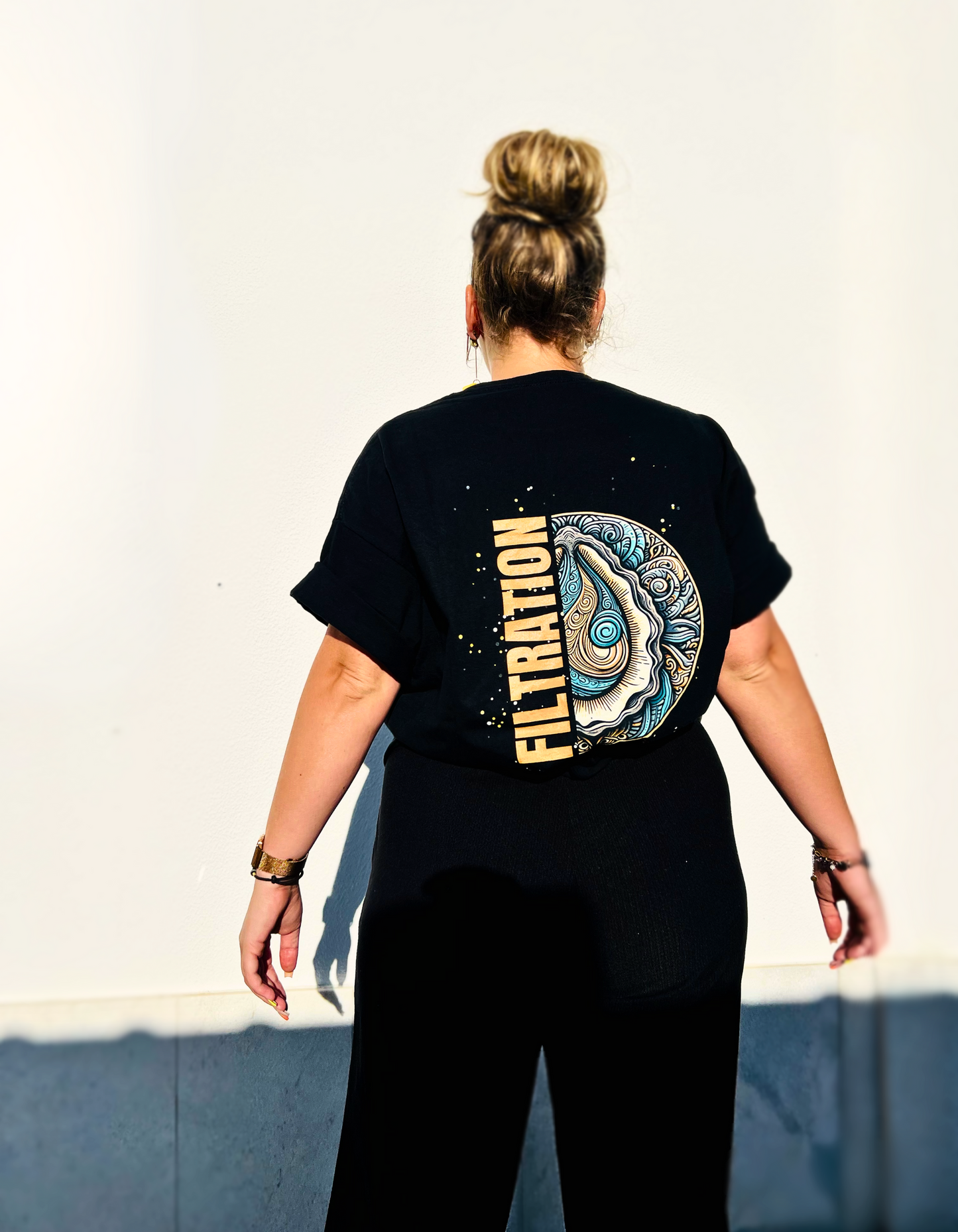 T-shirt Unisex Oversize Oyster Filtration