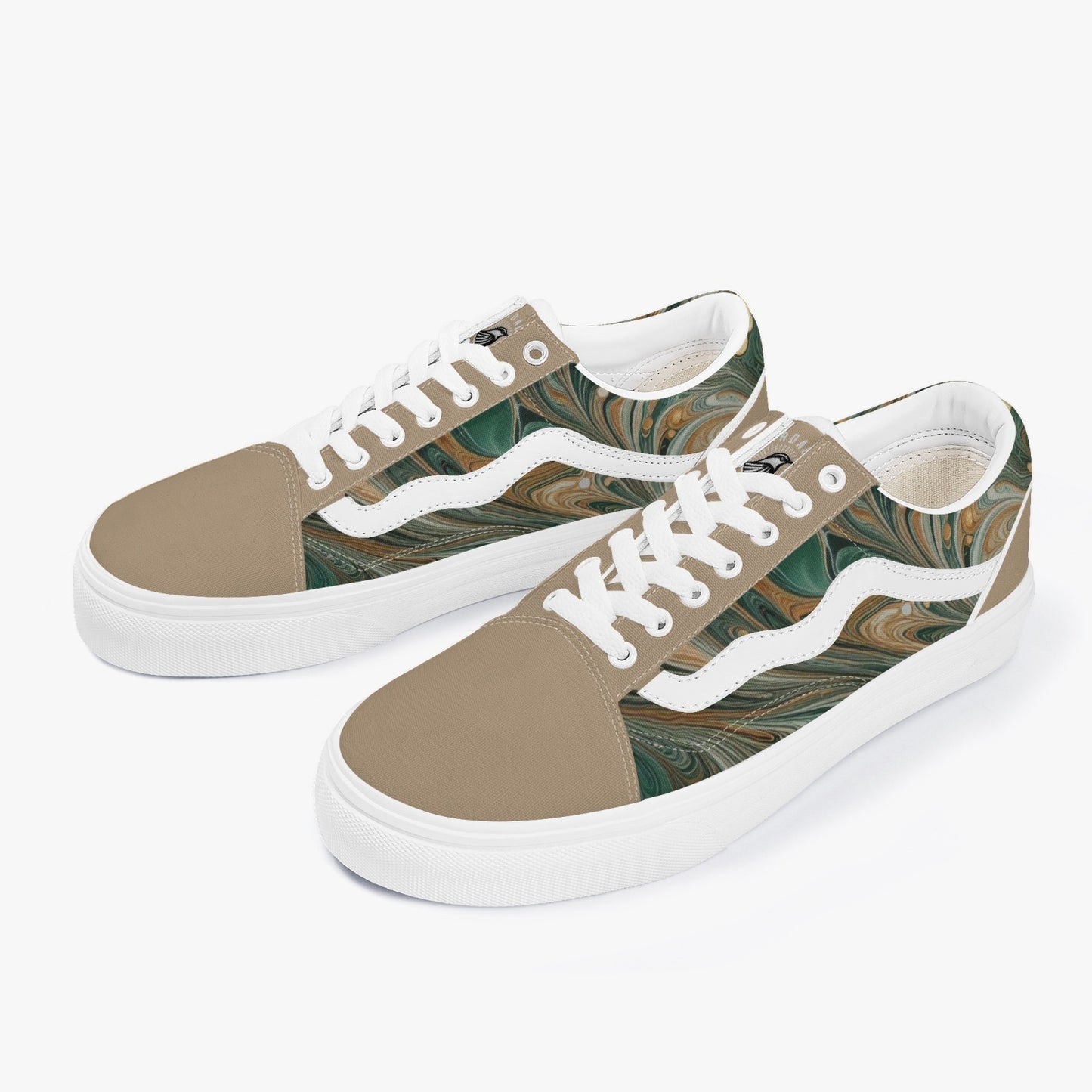 Sneakers Unisex Trendy Low-Top Marble - Pardalês_Free Lifestyle