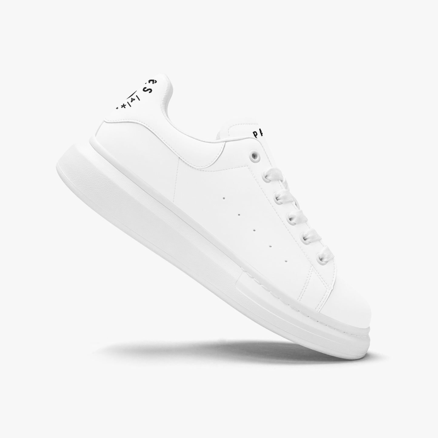Sneakers Unisex Leather Oversized White - Pardalês_Free Lifestyle