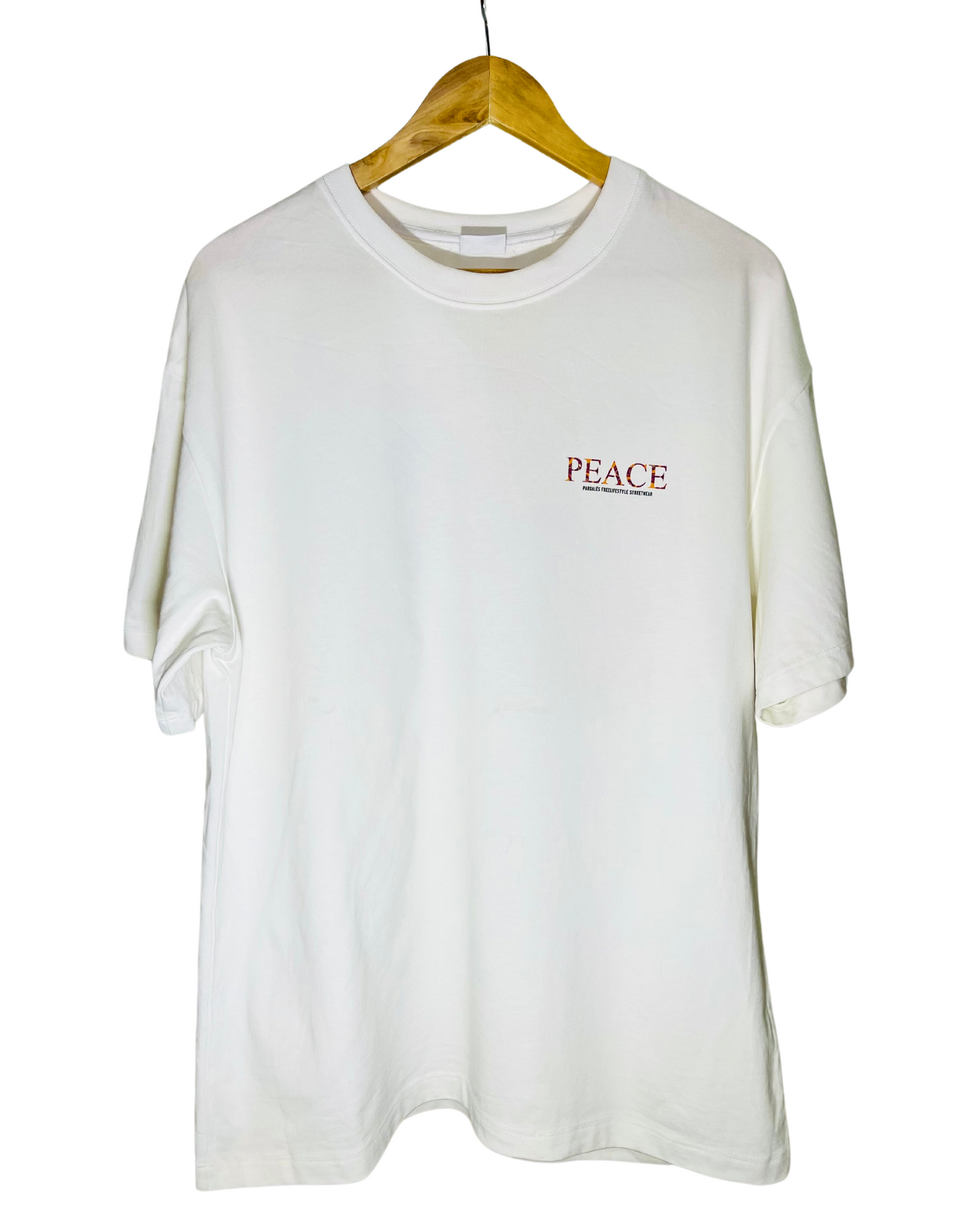 T-shirt Unisex Oversize Peace - Pardalês_Free Lifestyle