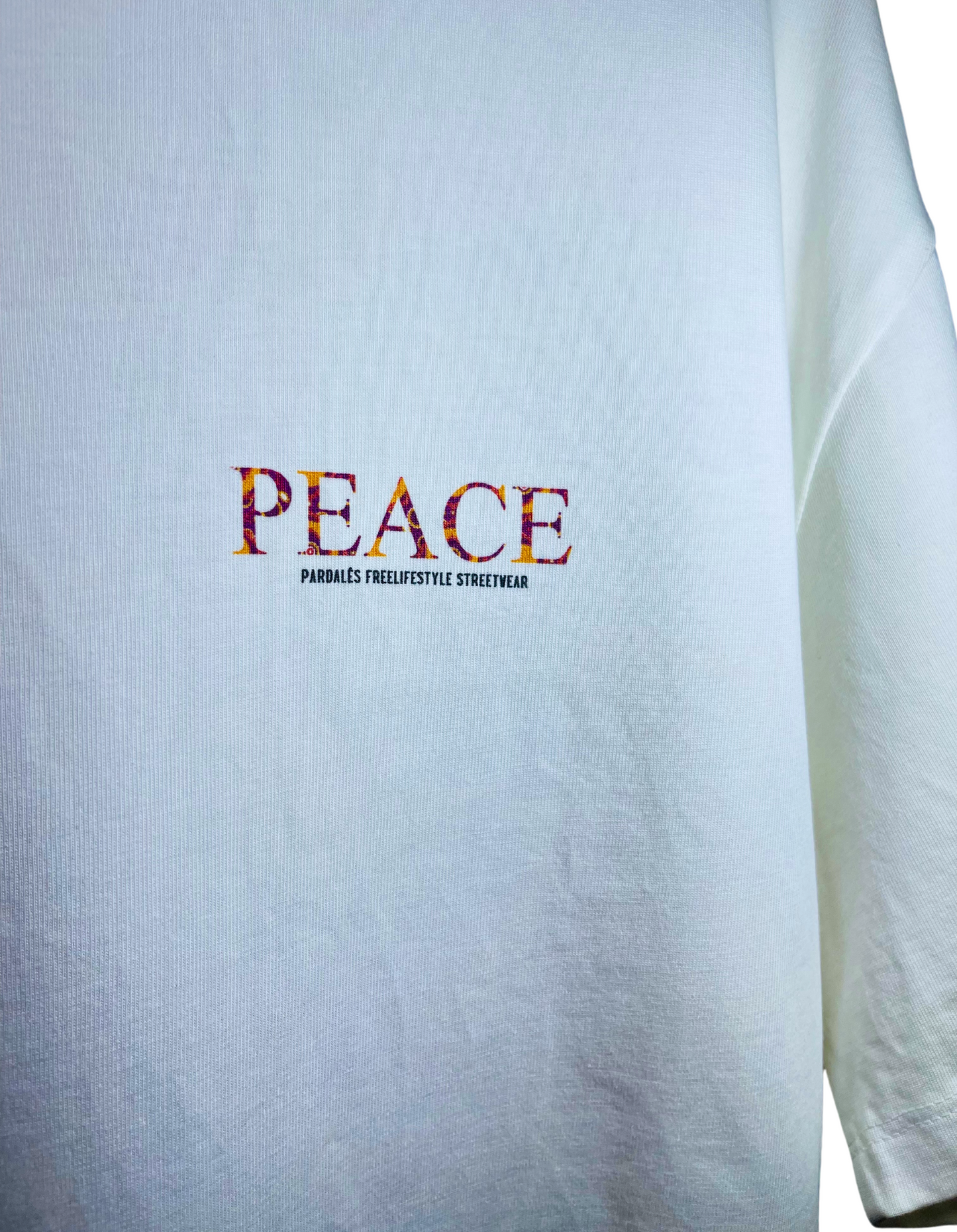 T-shirt Unisex Oversize Peace - Pardalês_Free Lifestyle