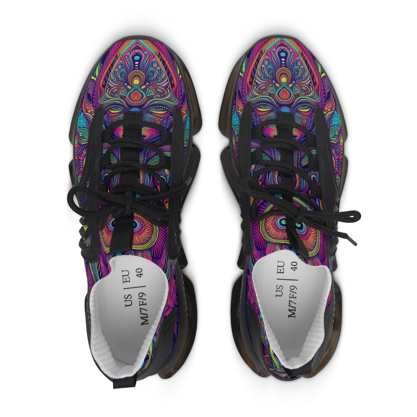 Women's Sneakers - Psychedelic - Pardalês_Free Lifestyle