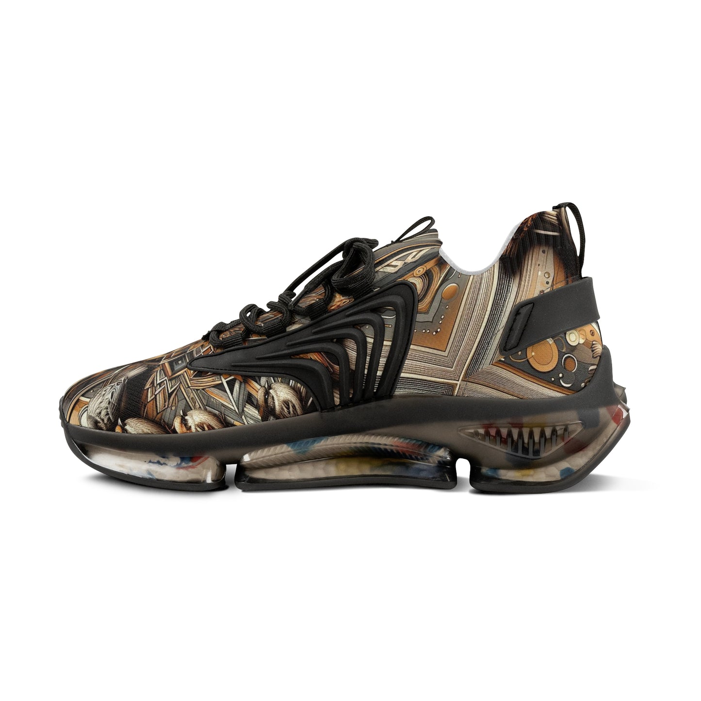 Men's Sneakers - Sparrow Pattern - Pardalês_Free Lifestyle