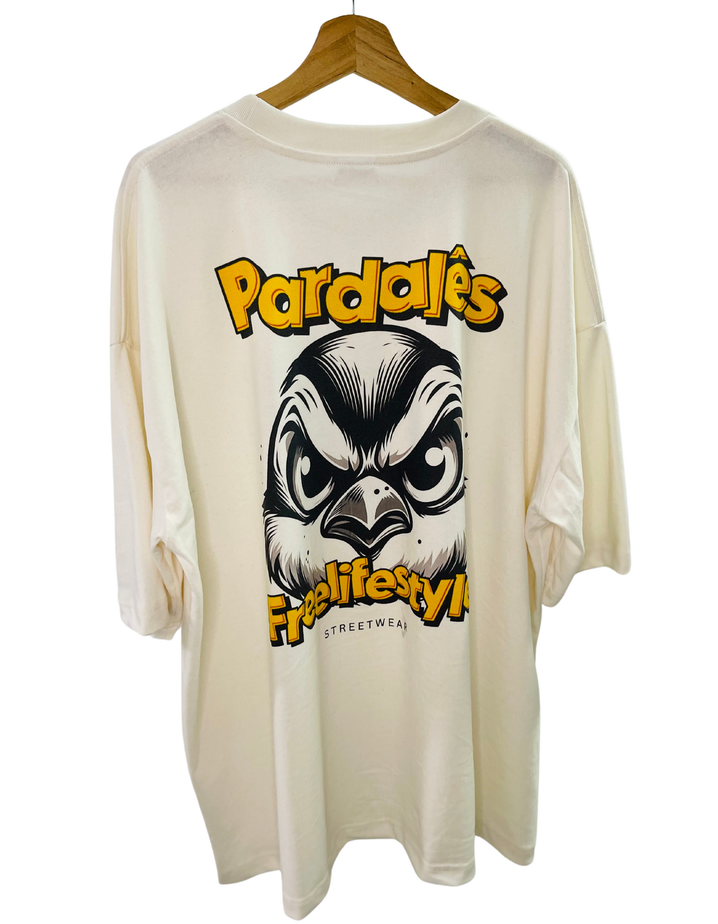 T-shirt Unisex Oversize Pardal - Pardalês_Free Lifestyle