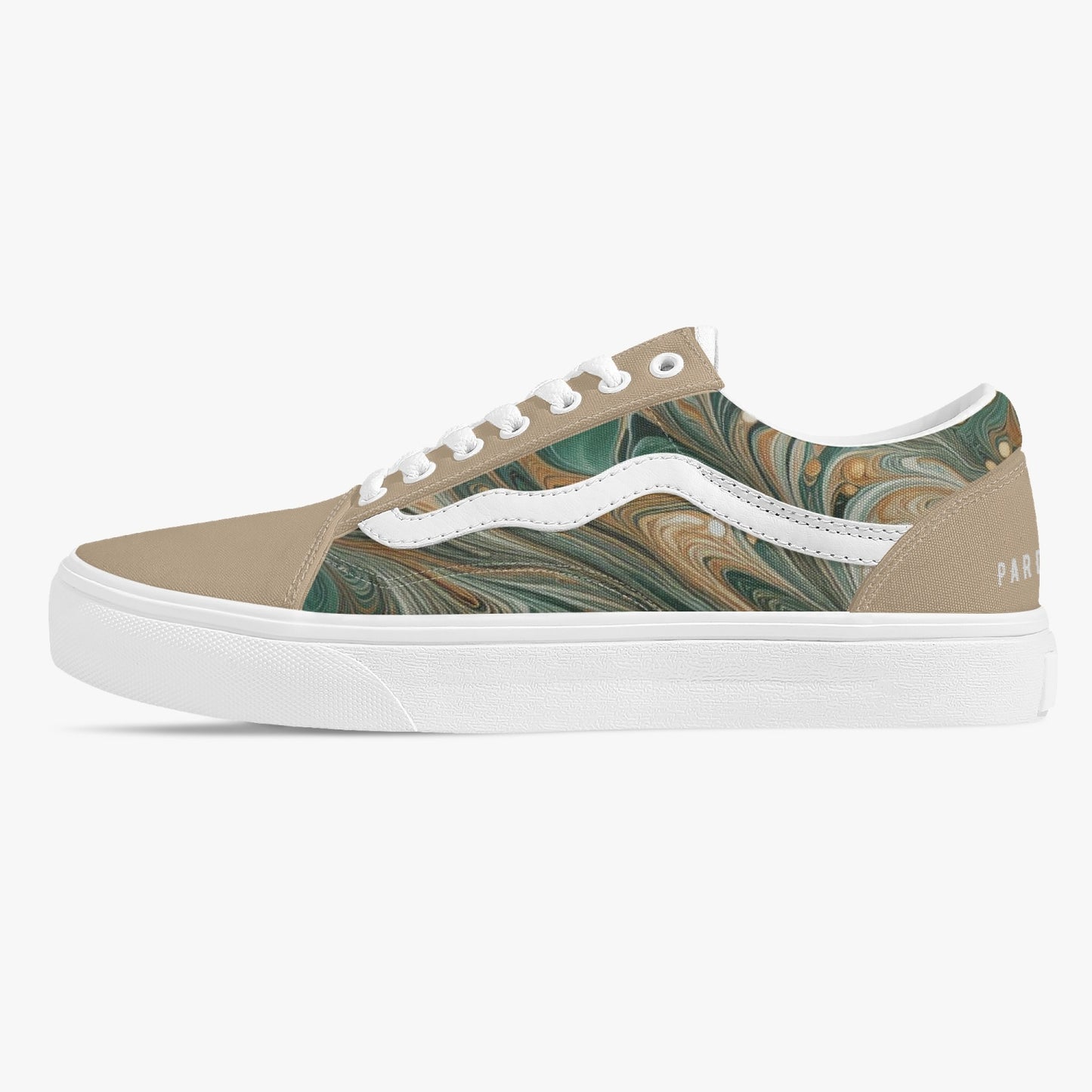 Sneakers Unisex Trendy Low-Top Marble - Pardalês_Free Lifestyle