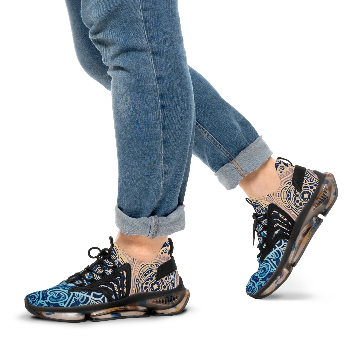 Men's Sneakers - Maori Blue - Pardalês_Free Lifestyle