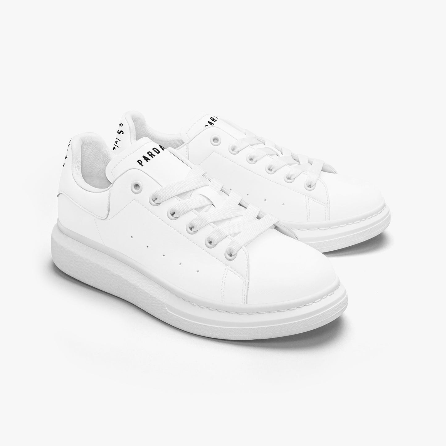 Sneakers Unisex Leather Oversized White - Pardalês_Free Lifestyle