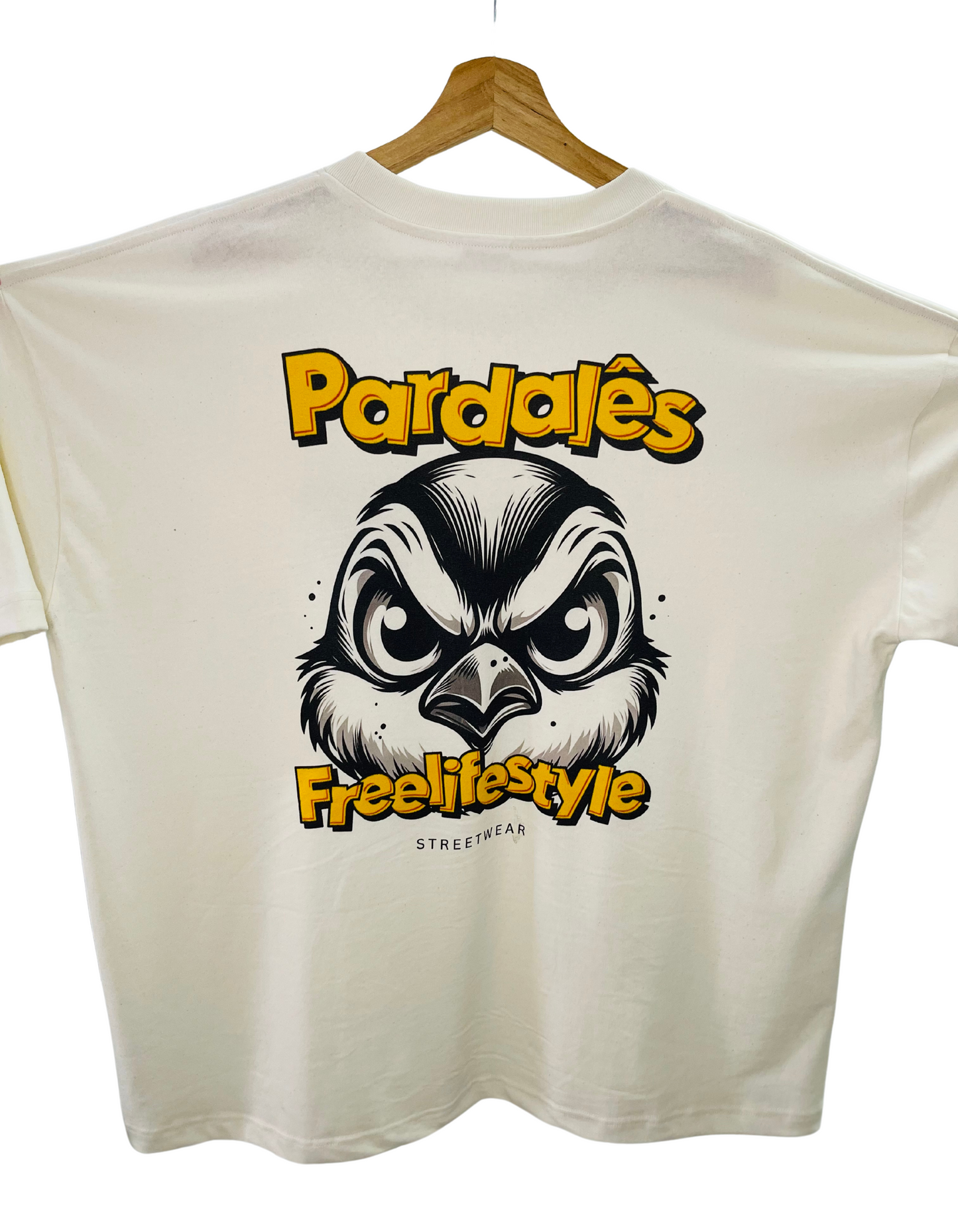 T-shirt Unisex Oversize Pardal - Pardalês_Free Lifestyle