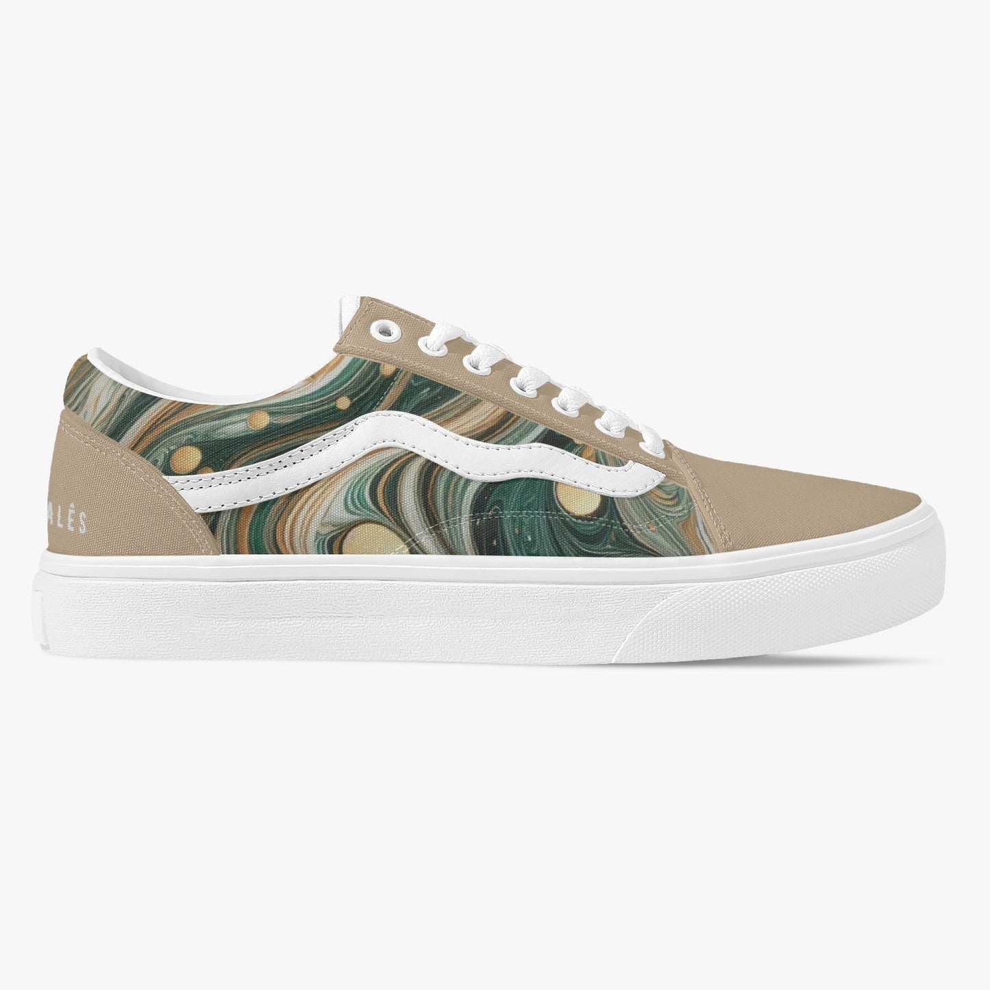 Sneakers Unisex Trendy Low-Top Marble - Pardalês_Free Lifestyle