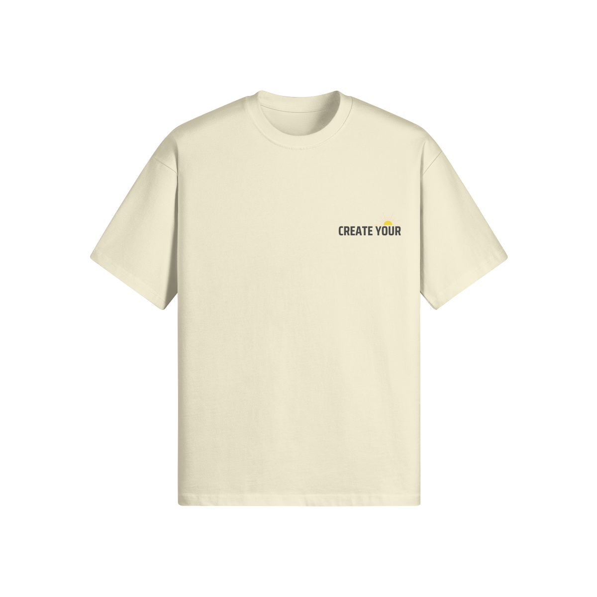 T-shirt Unisex Oversize Sunshine