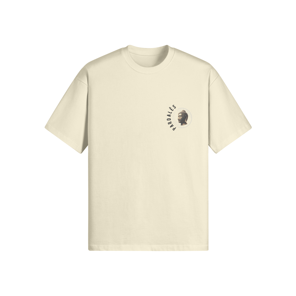 T-shirt Unisex Oversize Buddha Believe - Pardalês_Free Lifestyle