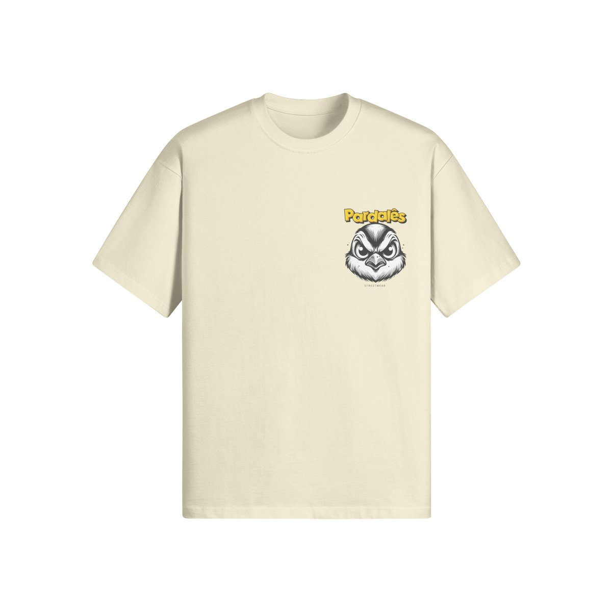 T-shirt Unisex Oversize Pardal - Pardalês_Free Lifestyle