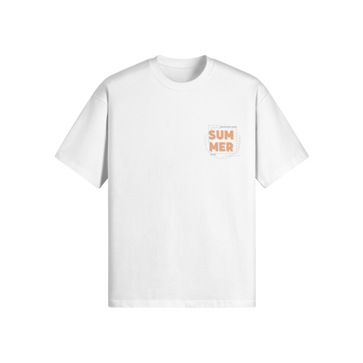 T-shirt Unisex Oversize Summer