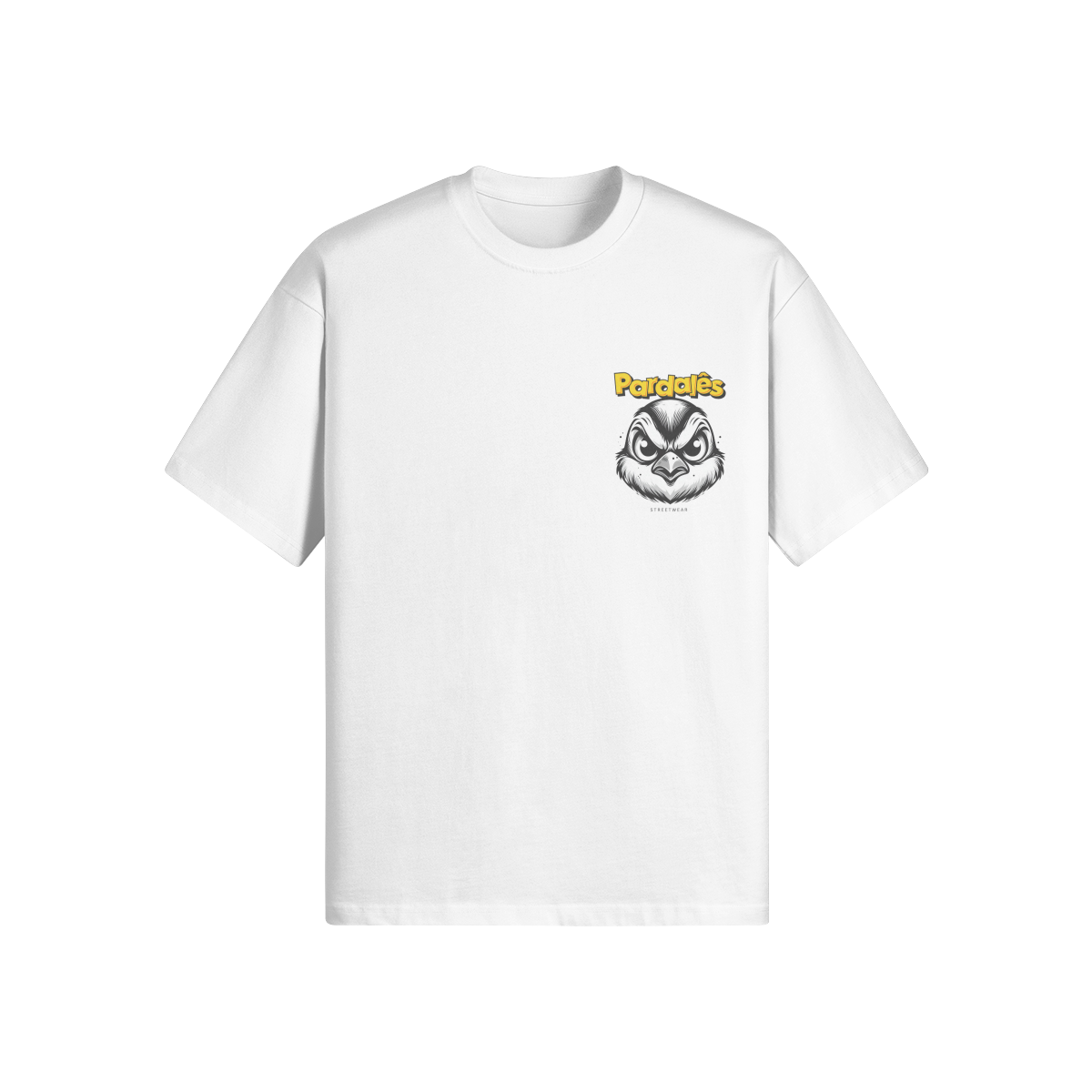 T-shirt Unisex Oversize Pardal - Pardalês_Free Lifestyle