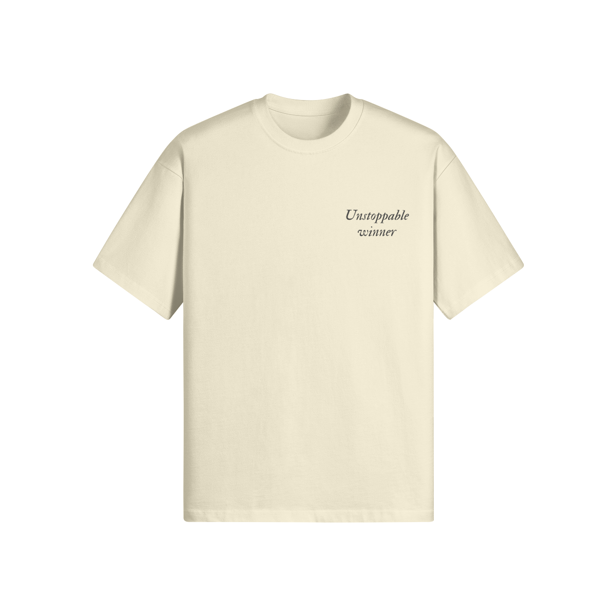 T-shirt Unisex Oversize Winner - Pardalês_Free Lifestyle