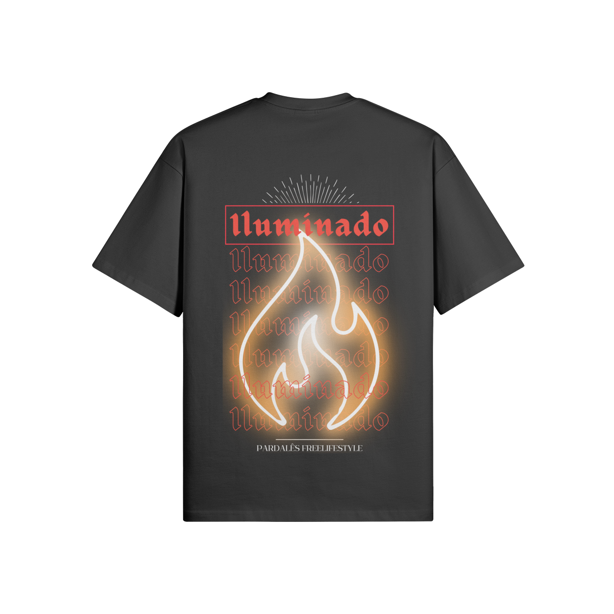 T-shirt Unisex Oversize Iluminado