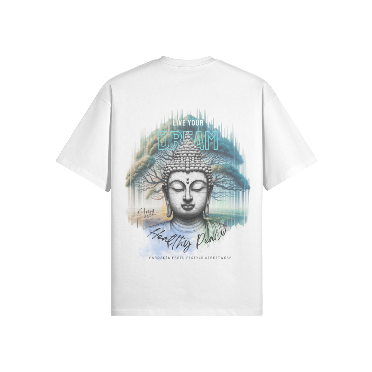 T-shirt Unisex Oversize Buddha Dream Peace
