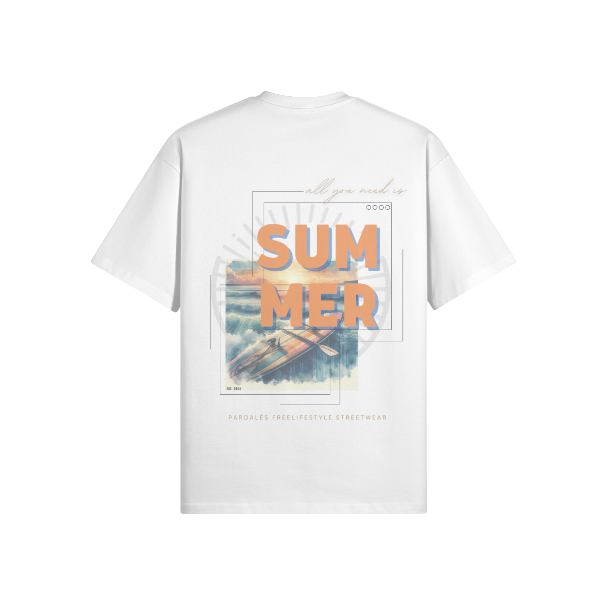 T-shirt Unisex Oversize Summer