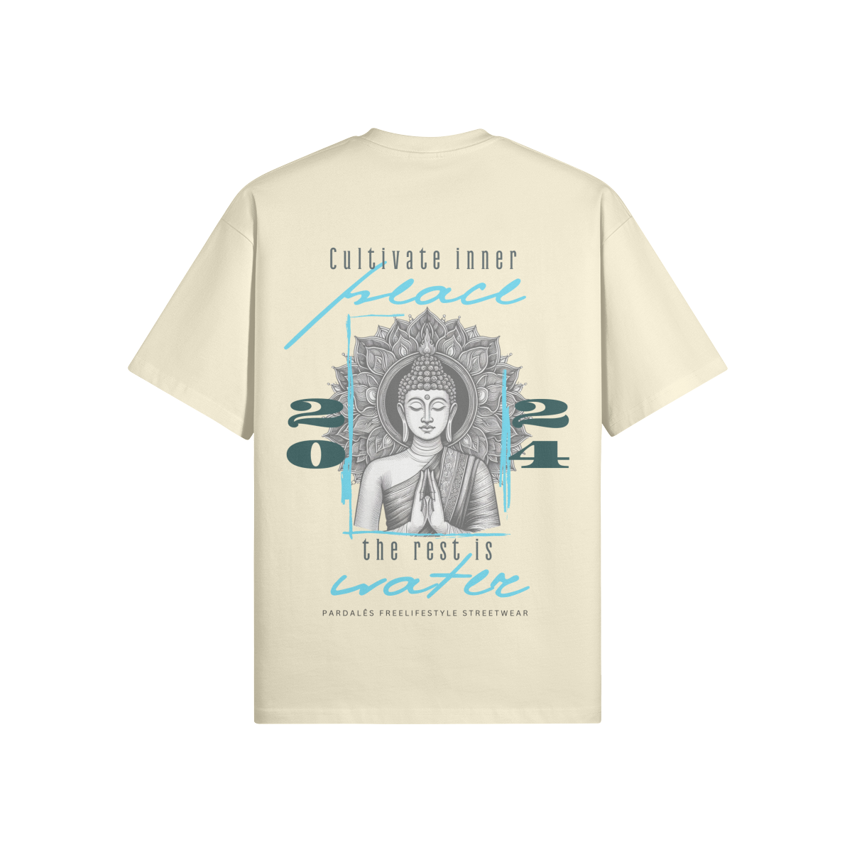 T-shirt Unisex Oversize Buddha Inner Peace