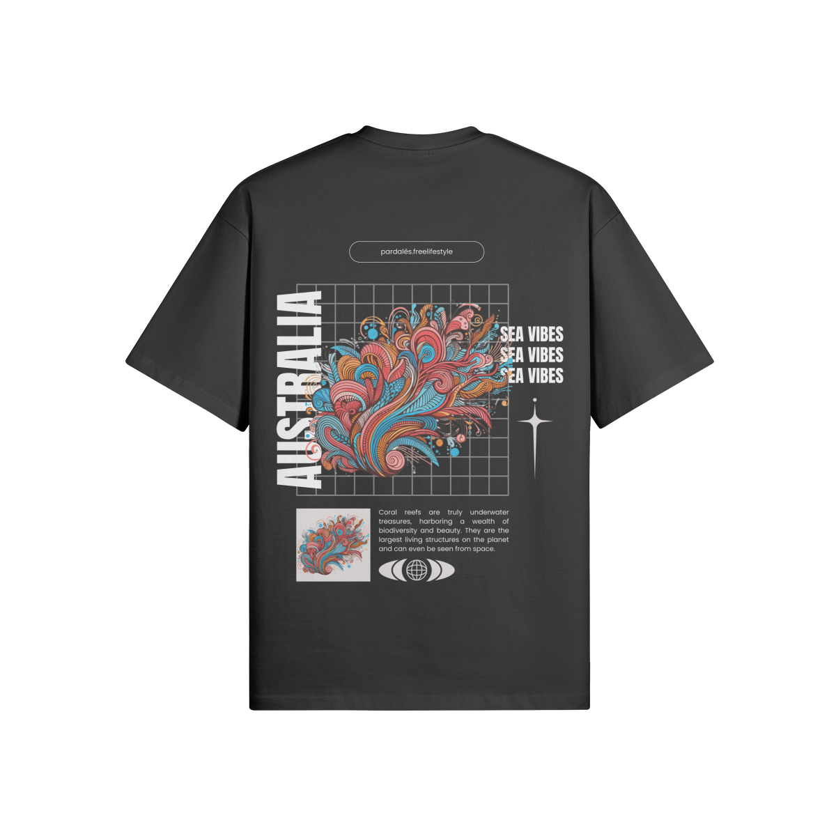 T-shirt Unisex Oversize Australia