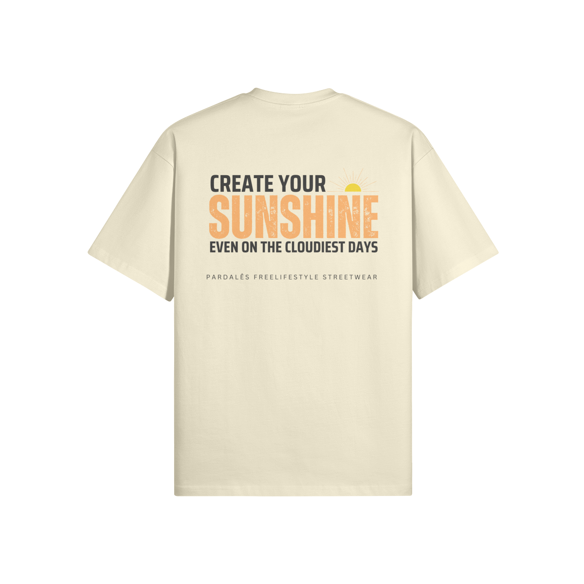 T-shirt Unisex Oversize Sunshine