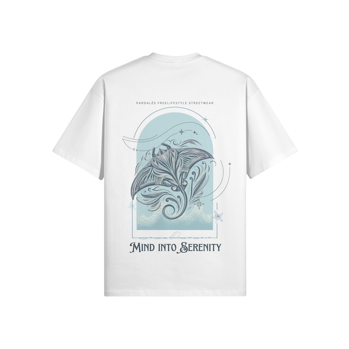 T-shirt Unisex Oversize Mind into Serenity