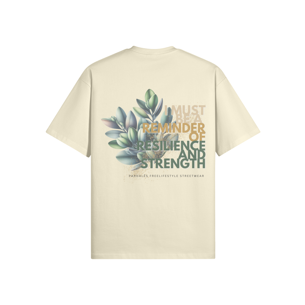 T-shirt Unisex Oversize ZZ Plant - Pardalês_Free Lifestyle