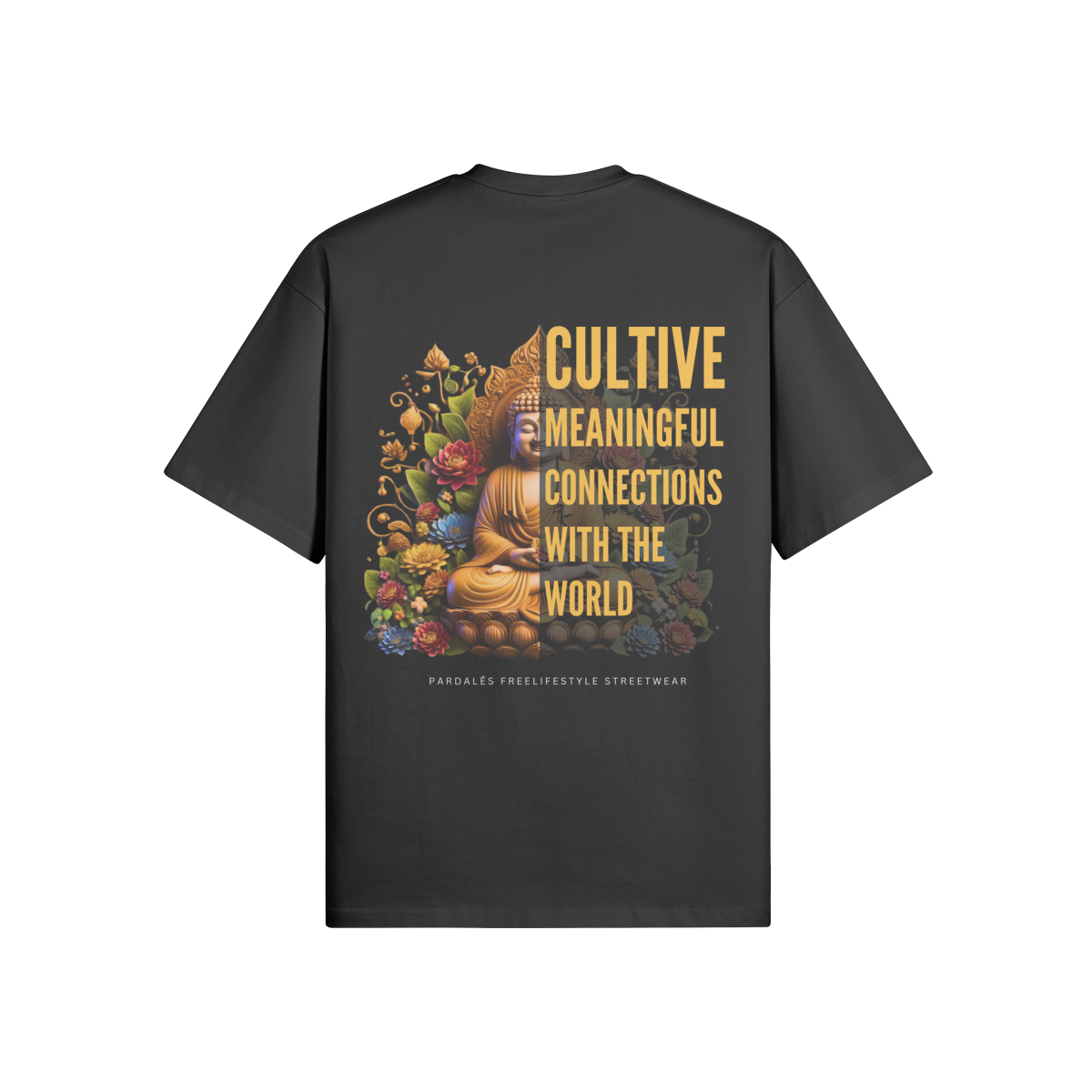 T-shirt Unisex Oversize Buddha Cultive Meaningful